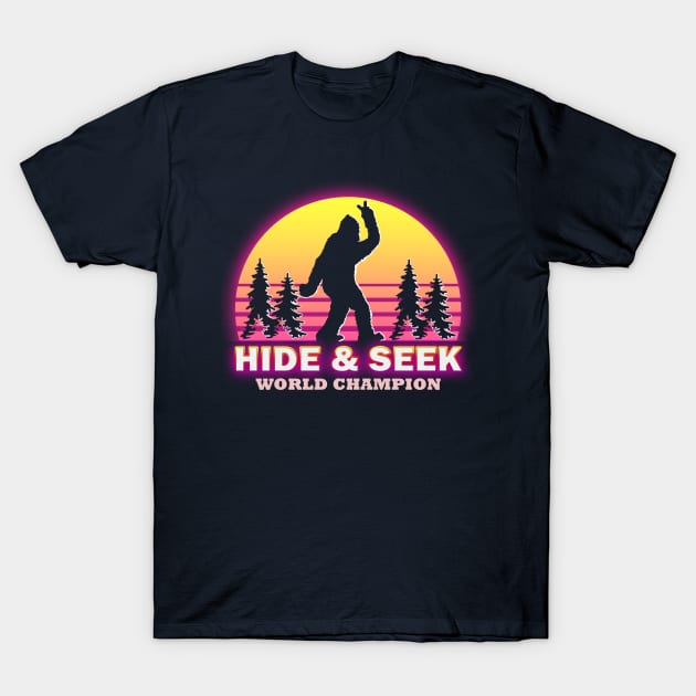 Hide & Seek T-Shirt by Night9